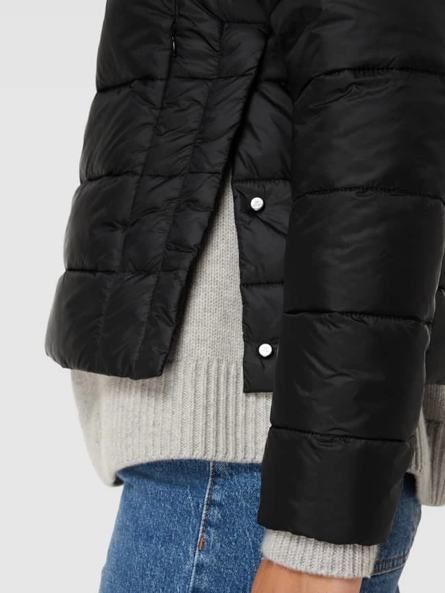 Marc O'Polo Steppjacke Mit Seitlichen Knopfleisten - Schwarz 5 Marc O'Polo Steppjacke Mit Seitlichen Knopfleisten - Schwarz – Bild 3