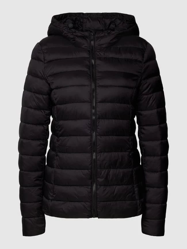 Montego Steppjacke Mit Kapuze Und Reißverschlusstaschen - Schwarz 4 Montego Steppjacke Mit Kapuze Und Reißverschlusstaschen - Schwarz – Bild 2