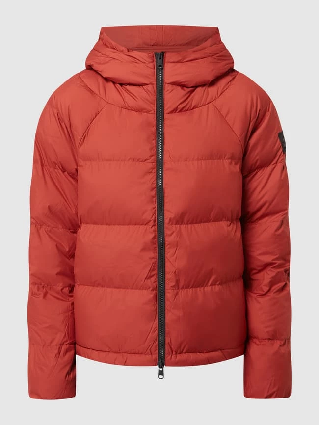 ECOALF Steppjacke Mit Kapuze Modell 'Deniaalf' - Dunkelrot 4 ECOALF Steppjacke Mit Kapuze Modell 'Deniaalf' - Dunkelrot – Bild 2