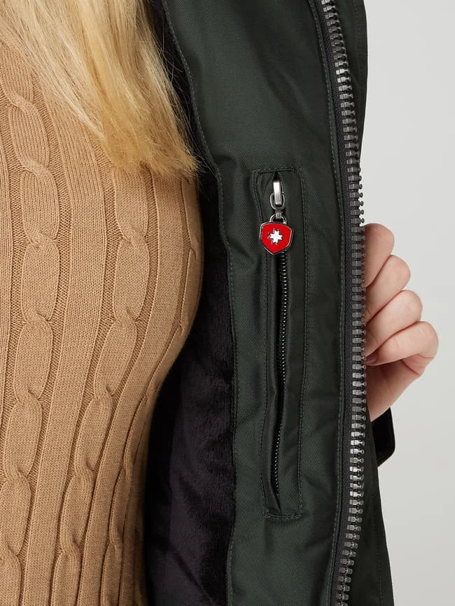 Wellensteyn Schneezauber 66 Funktionsjacke Mit Webpelz - Wattiert - Dunkelgrün 9 Wellensteyn Schneezauber 66 Funktionsjacke Mit Webpelz - Wattiert - Dunkelgrün – Bild 7