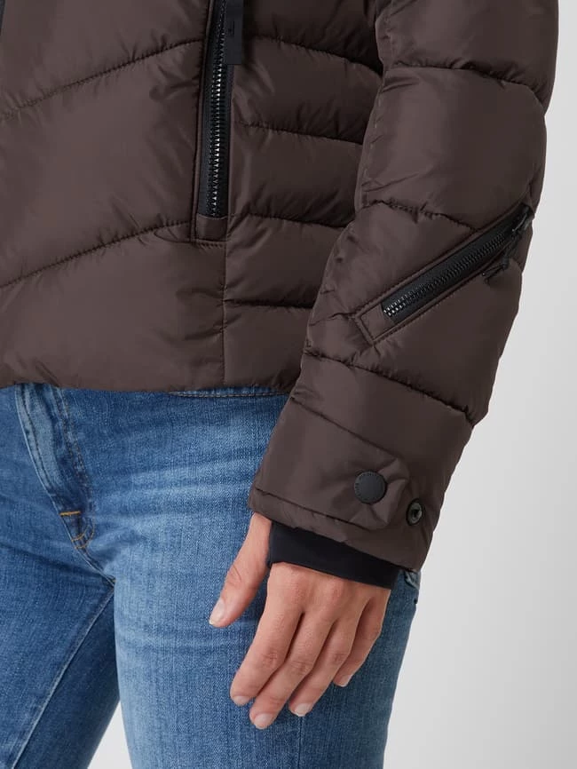 FIRE + ICE Steppjacke Mit Abnehmbarer Kapuze Modell 'Saelly' - Dunkelbraun 5 FIRE + ICE Steppjacke Mit Abnehmbarer Kapuze Modell 'Saelly' - Dunkelbraun – Bild 3