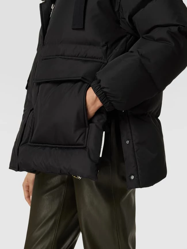 Marc O'Polo Oversized Daunenjacke Mit Stehkragen - Schwarz 5 Marc O'Polo Oversized Daunenjacke Mit Stehkragen - Schwarz – Bild 3