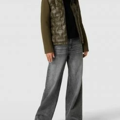 S.Oliver RED LABEL Steppjacke Mit Label-Patch - Olivgrün