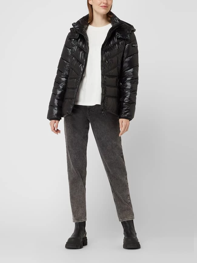 Frieda & Freddies Steppjacke Mit Abnehmbarer Kapuze - Schwarz 3 Frieda & Freddies Steppjacke Mit Abnehmbarer Kapuze - Schwarz