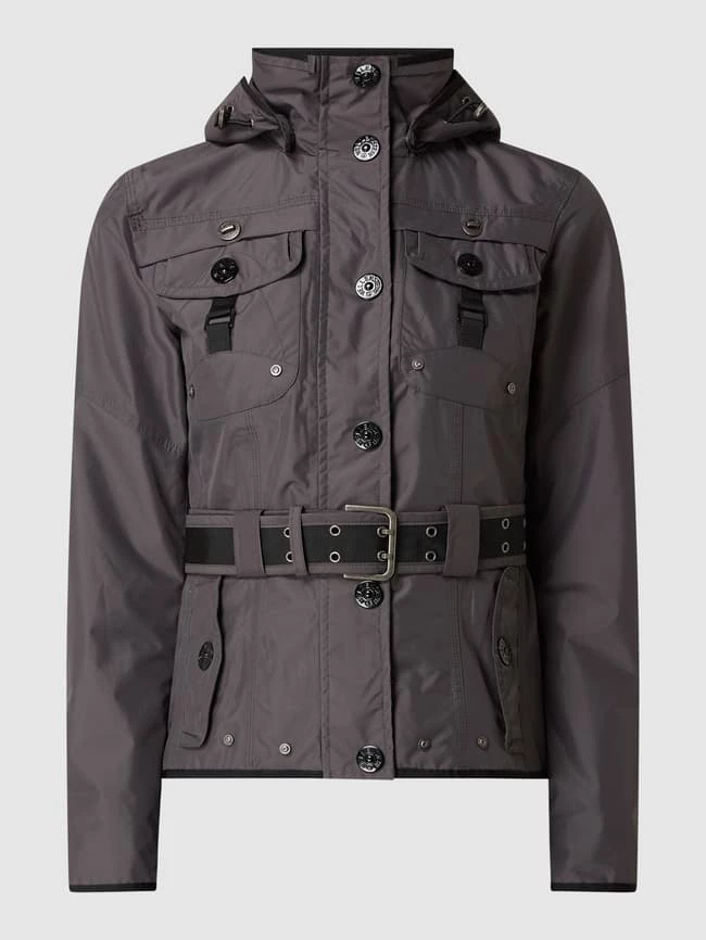 Wellensteyn Jacke Mit Taillengürtel - Hellgrau 4 Wellensteyn Jacke Mit Taillengürtel - Hellgrau – Bild 2