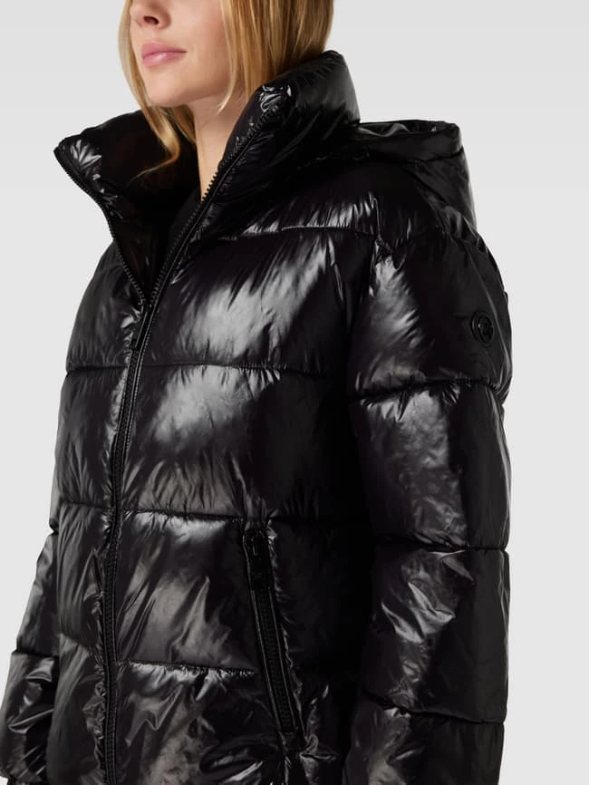 MICHAEL Michael Kors Steppjacke Mit Abnehmbarer Kapuze Modell 'HORIZONTAL' - Schwarz 5 MICHAEL Michael Kors Steppjacke Mit Abnehmbarer Kapuze Modell 'HORIZONTAL' - Schwarz – Bild 3
