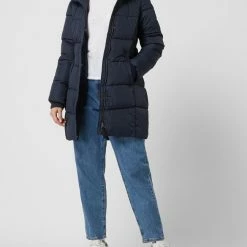 Icepeak Steppjacke Mit Abnehmbarer Kapuze - Dunkelblau