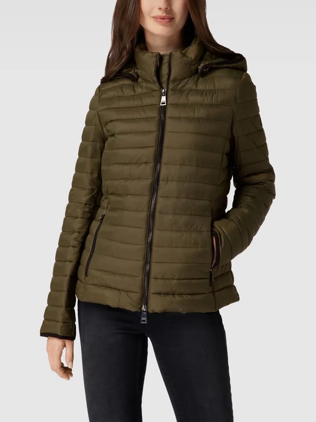 Fuchs Schmitt Steppjacke Mit Label-Patch - Olivgrün 6 Fuchs Schmitt Steppjacke Mit Label-Patch - Olivgrün – Bild 4