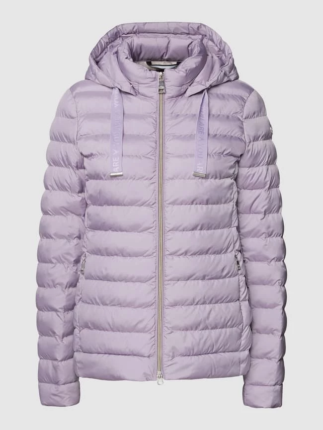 Fuchs Schmitt Steppjacke Mit Label-Detail - Flieder 4 Fuchs Schmitt Steppjacke Mit Label-Detail - Flieder – Bild 2