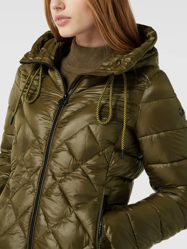 Fuchs Schmitt Steppjacke Mit Label-Detail - Olivgrün 5 Fuchs Schmitt Steppjacke Mit Label-Detail - Olivgrün – Bild 3