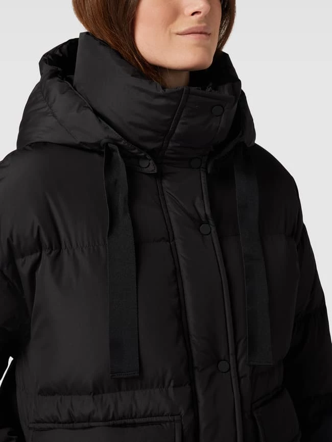 Marc O'Polo Oversized Daunenjacke Mit Stehkragen - Schwarz 5 Marc O'Polo Oversized Daunenjacke Mit Stehkragen - Schwarz – Bild 3