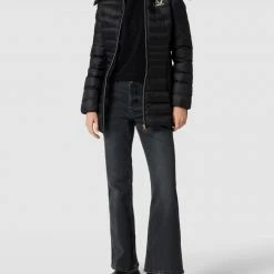 EA7 Emporio Armani Steppjacke Mit Label-Print Modell 'GIUBOTTO' - Schwarz