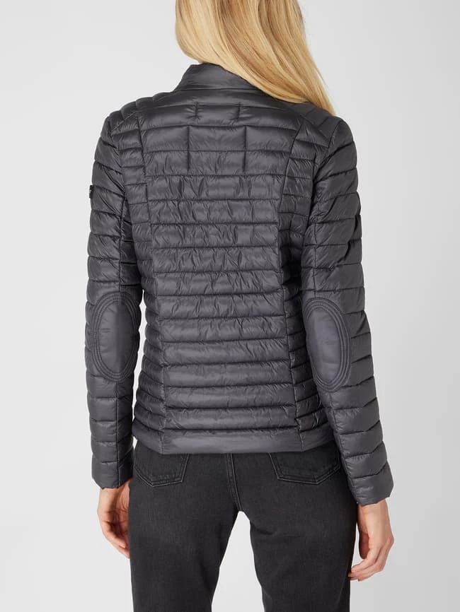 Frieda & Freddies Light-Steppjacke Mit Stehkragen - Winddicht - Anthrazit 7 Frieda & Freddies Light-Steppjacke Mit Stehkragen - Winddicht - Anthrazit – Bild 5