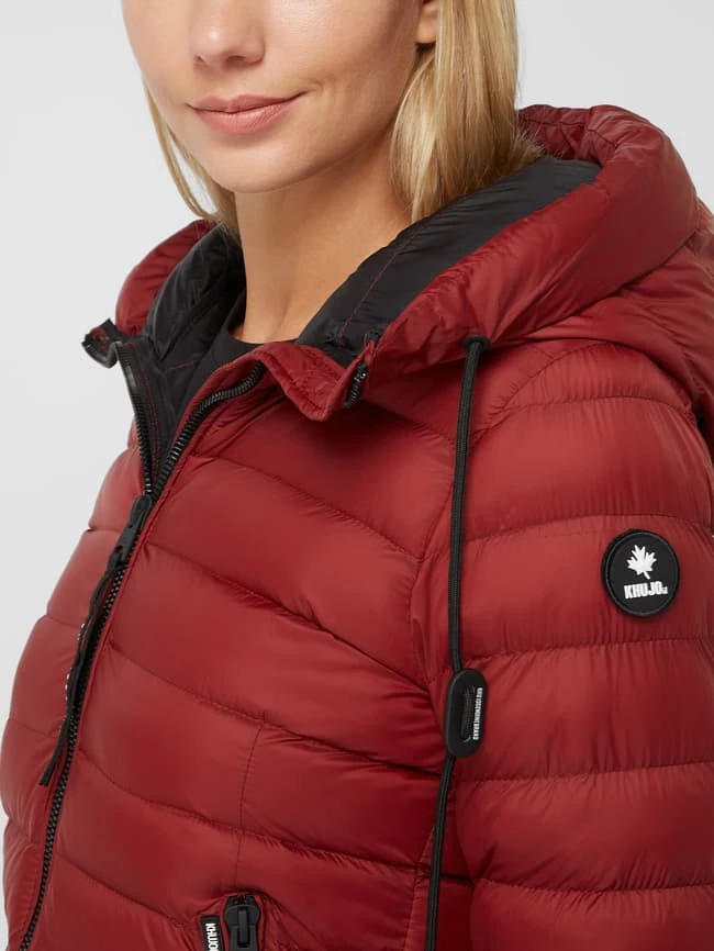 Khujo Steppjacke Mit Kapuze - Rostrot 5 Khujo Steppjacke Mit Kapuze - Rostrot – Bild 3