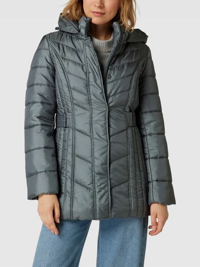 Betty Barclay Steppjacke Mit Taillengürtel Modell 'BESTPREIS' - Rauchblau 5 Betty Barclay Steppjacke Mit Taillengürtel Modell 'BESTPREIS' - Rauchblau – Bild 4