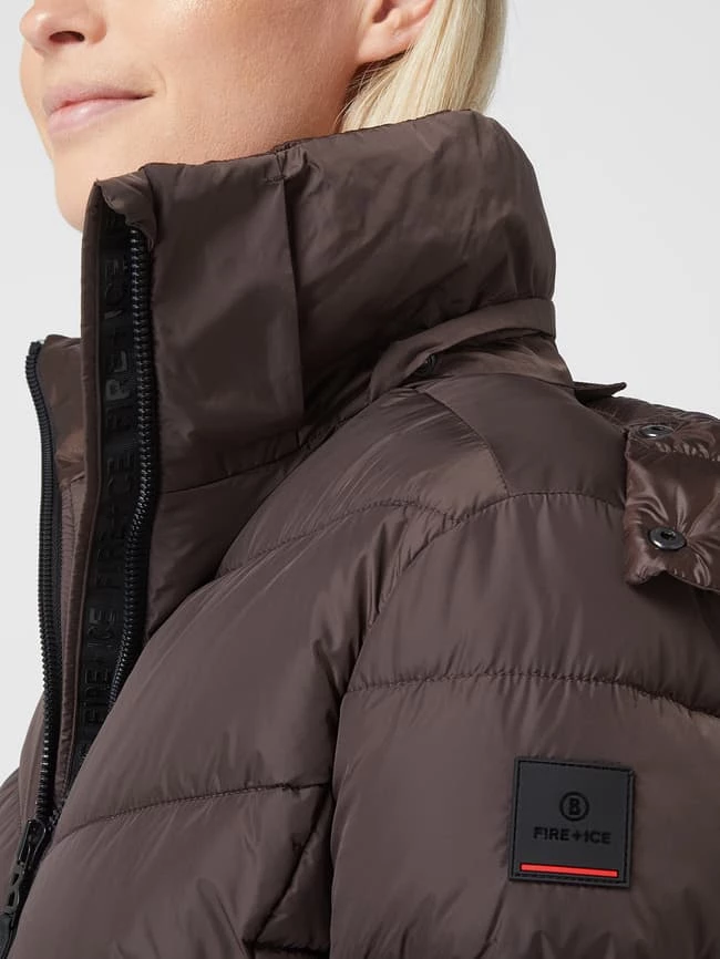 FIRE + ICE Steppjacke Mit Abnehmbarer Kapuze Modell 'Saelly' - Dunkelbraun 7 FIRE + ICE Steppjacke Mit Abnehmbarer Kapuze Modell 'Saelly' - Dunkelbraun – Bild 5