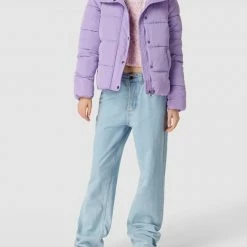 Only Steppjacke Mit Stehkragen Modell 'COOL' - Violett
