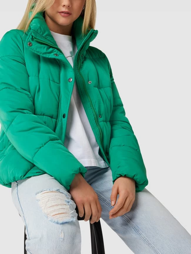 Only Steppjacke Mit Stehkragen Modell 'COOL' - Gras Grün 5 Only Steppjacke Mit Stehkragen Modell 'COOL' - Gras Grün – Bild 3