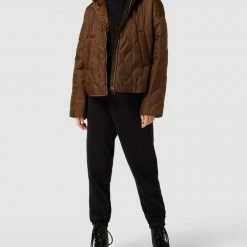 Marc O'Polo Steppjacke Mit Kapuze - Mittelbraun