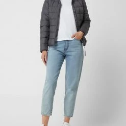 Tom Tailor Steppjacke Mit Stehkragen - Anthrazit