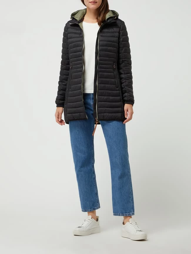 Camel Active Steppjacke Mit Abnehmbarer Kapuze - Schwarz 3 Camel Active Steppjacke Mit Abnehmbarer Kapuze - Schwarz