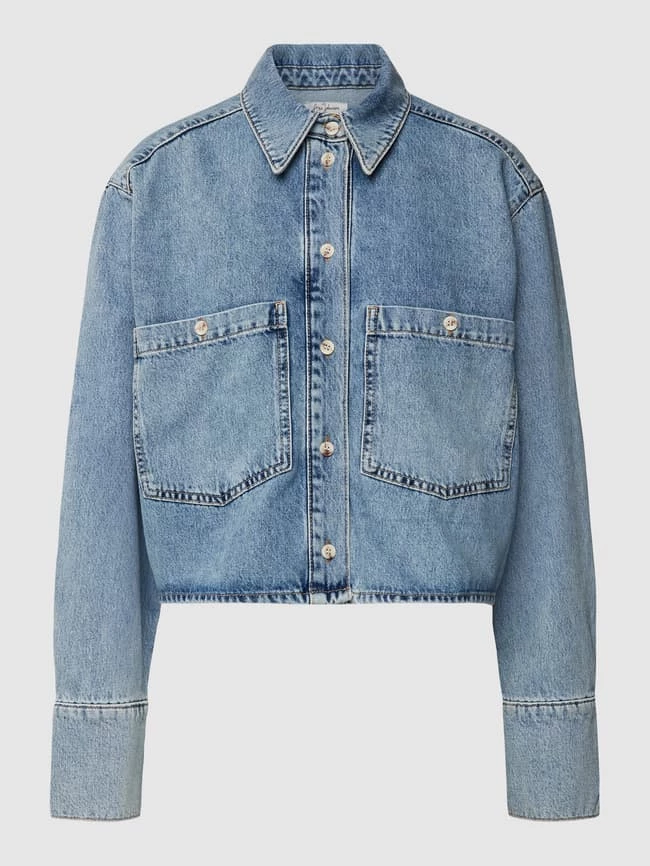 Ana Johnson X P&C Jeansjacke Aus Baumwolle Mit Brusttaschen - Ana Johnson X P&C - Jeans 4 Ana Johnson X P&C Jeansjacke Aus Baumwolle Mit Brusttaschen - Ana Johnson X P&C - Jeans – Bild 2