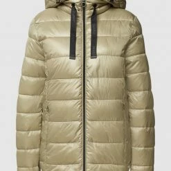 Esprit Steppjacke Mit Abnehmbarer Kapuze - Schilf
