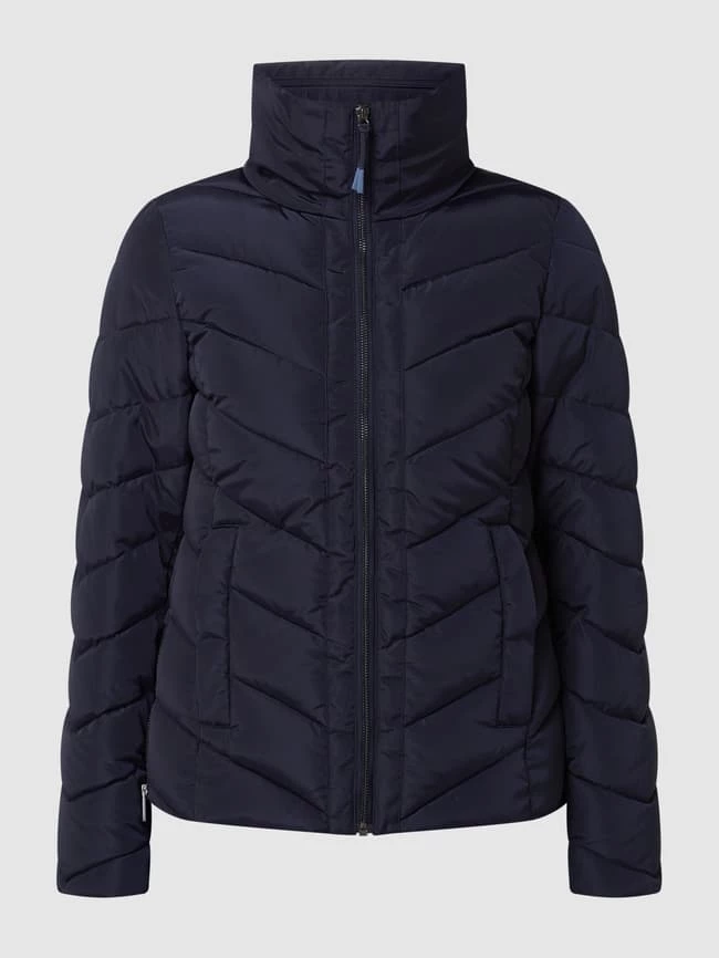 Tom Tailor Steppjacke Mit Webpelz - Marineblau 4 Tom Tailor Steppjacke Mit Webpelz - Marineblau – Bild 2