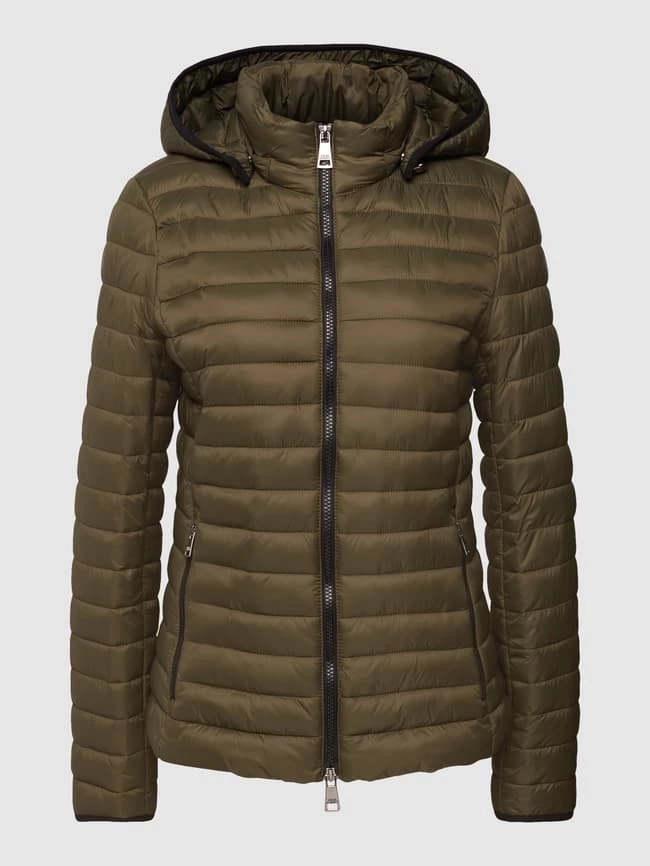 Fuchs Schmitt Steppjacke Mit Label-Patch - Olivgrün 4 Fuchs Schmitt Steppjacke Mit Label-Patch - Olivgrün – Bild 2