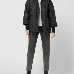 Fransa Steppjacke Mit Herausnehmbarer Kapuze - Schwarz