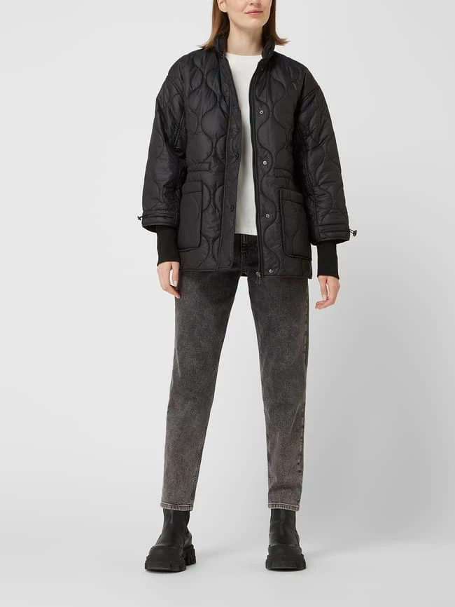 Fransa Steppjacke Mit Herausnehmbarer Kapuze - Schwarz 3 Fransa Steppjacke Mit Herausnehmbarer Kapuze - Schwarz