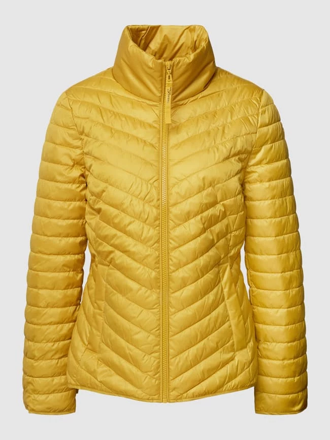 Gerry Weber Edition Steppweste Mit Eingrifftaschen - Senfgelb 4 Gerry Weber Edition Steppweste Mit Eingrifftaschen - Senfgelb – Bild 2