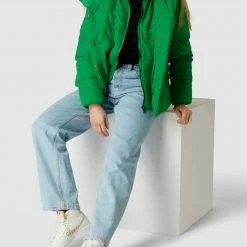 Only Steppjacke Mit Stehkragen Modell 'SYDNEY SARA' - Grün