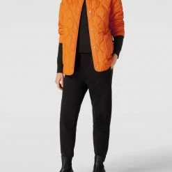 Rich & Royal Steppjacke Mit Eingrifftaschen - Orange