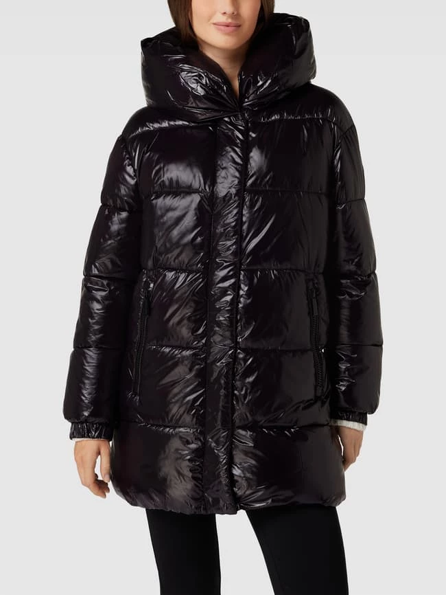 MICHAEL Michael Kors Steppjacke Mit Label-Patch Modell 'HORIZONTAL' - Schwarz 6 MICHAEL Michael Kors Steppjacke Mit Label-Patch Modell 'HORIZONTAL' - Schwarz – Bild 4