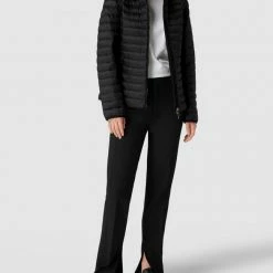 Fuchs Schmitt Steppjacke Mit Label-Patch - Schwarz