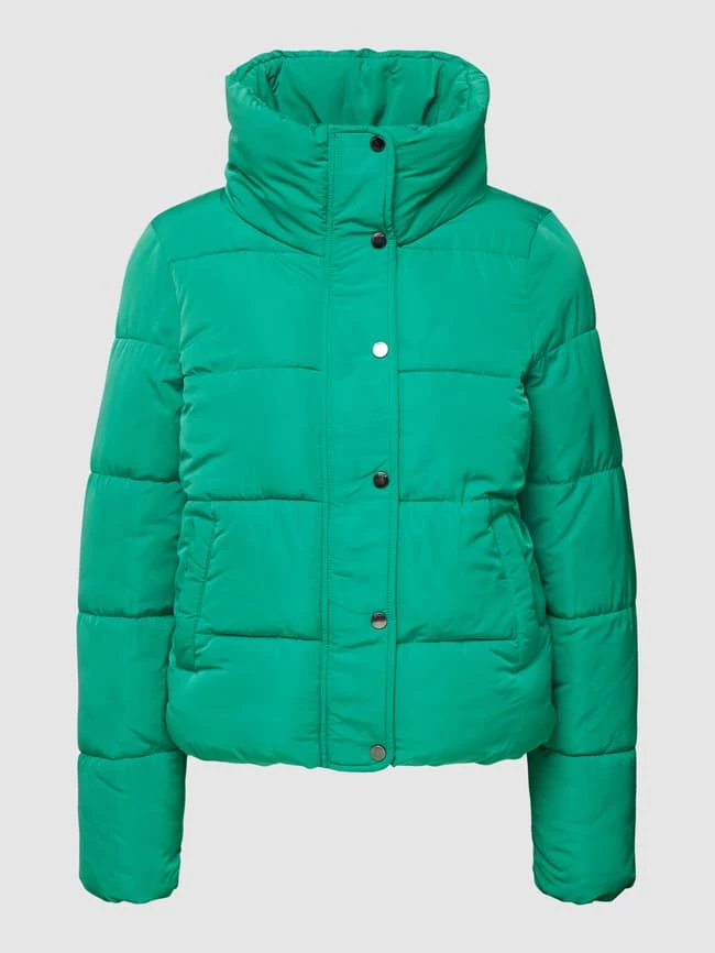 Only Steppjacke Mit Stehkragen Modell 'COOL' - Gras Grün 4 Only Steppjacke Mit Stehkragen Modell 'COOL' - Gras Grün – Bild 2