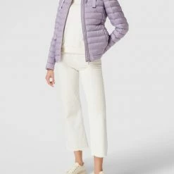 Fuchs Schmitt Steppjacke Mit Label-Detail - Flieder