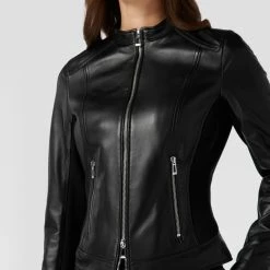 HUGO Lederjacke Mit Seitlichen Eingrifftaschen Modell 'Lanore' - Schwarz -WELLENSTEYN Shop 8t63ciqh60sjaj229sojgghk88s4ok2j8t0l2dafah8j4j2k6d9kijab84sl0gpo758j4li1a944qk2maco36p1l6pi34phj65gj2d1kc9ij0ob3c8o66cj360p62d9i6dhj6p0