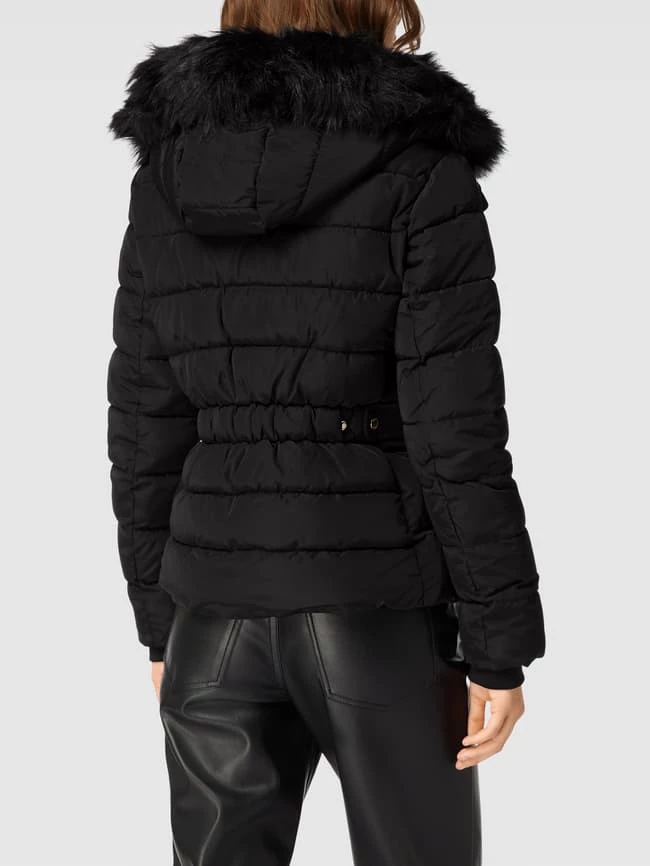 Only Steppjacke Mit Kunstfellkragen Modell 'CAMILLA' - Schwarz 7 Only Steppjacke Mit Kunstfellkragen Modell 'CAMILLA' - Schwarz – Bild 5