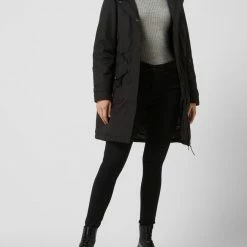 Ragwear Parka Mit Kapuze - Schwarz