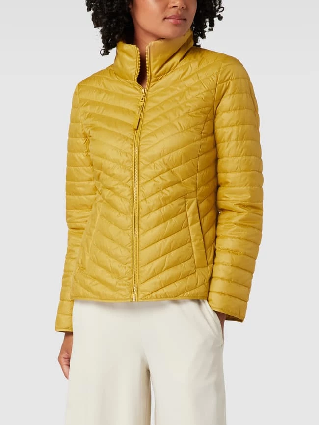 Gerry Weber Edition Steppweste Mit Eingrifftaschen - Senfgelb 6 Gerry Weber Edition Steppweste Mit Eingrifftaschen - Senfgelb – Bild 4