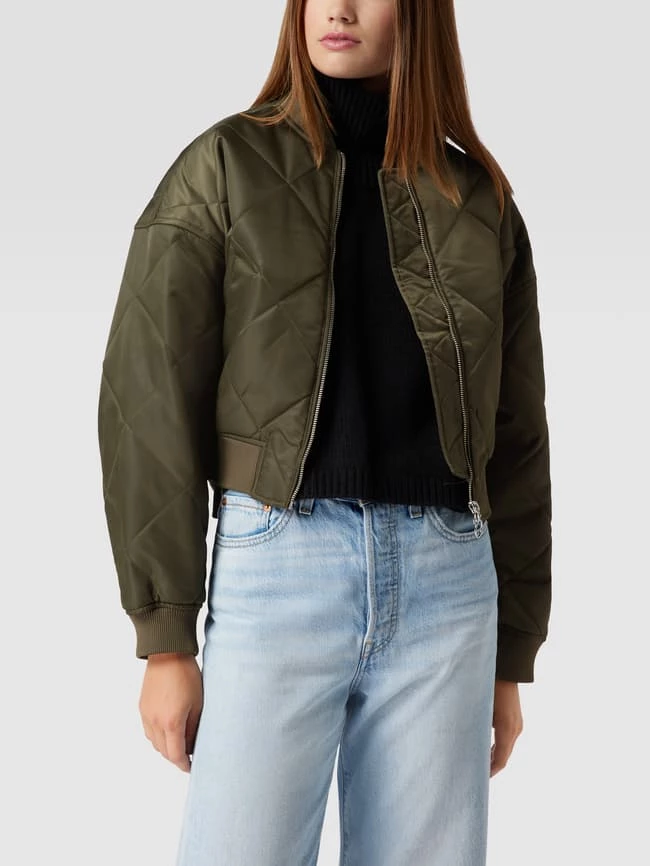 Marc O'Polo Denim Steppjacke Mit Reißverschluss - Khaki 6 Marc O'Polo Denim Steppjacke Mit Reißverschluss - Khaki – Bild 4