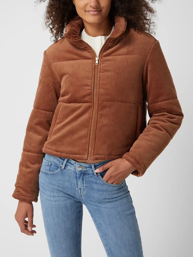 URBAN CLASSICS Jacke In Cord-Optik Modell 'Puffer' - Hellbraun 6 URBAN CLASSICS Jacke In Cord-Optik Modell 'Puffer' - Hellbraun – Bild 4