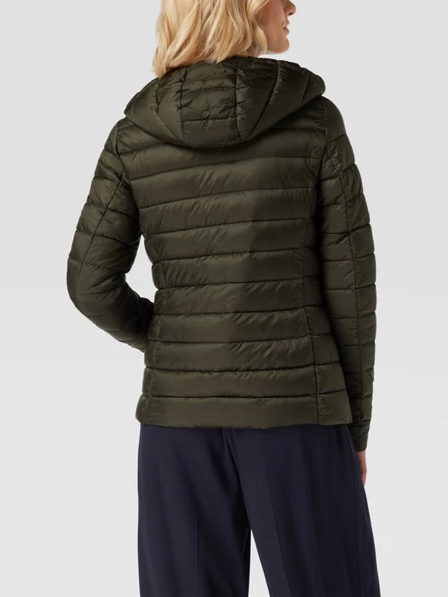 Montego Steppjacke Mit Kapuze Und Reißverschlusstaschen - Dunkelgrün 7 Montego Steppjacke Mit Kapuze Und Reißverschlusstaschen - Dunkelgrün – Bild 5