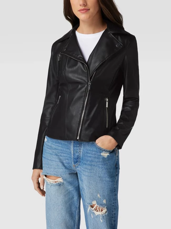 ARMANI EXCHANGE Jacke In Leder-Optik - Schwarz 6 ARMANI EXCHANGE Jacke In Leder-Optik - Schwarz – Bild 4