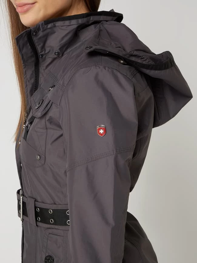 Wellensteyn Jacke Mit Taillengürtel - Hellgrau 5 Wellensteyn Jacke Mit Taillengürtel - Hellgrau – Bild 3