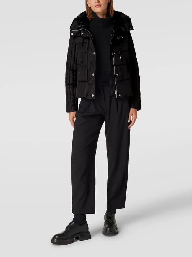 ARMANI EXCHANGE Steppjacke Mit Label-Stitching - Schwarz 3 ARMANI EXCHANGE Steppjacke Mit Label-Stitching - Schwarz