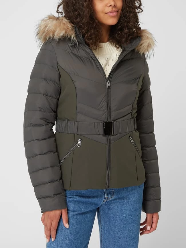 Garcia Steppjacke Mit Abnehmbarer Kapuze - Olivgrün 6 Garcia Steppjacke Mit Abnehmbarer Kapuze - Olivgrün – Bild 4