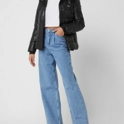 Pepe Jeans Steppjacke Mit Abnehmbarer Kapuze Modell 'June' - Wasserabweisend - Schwarz